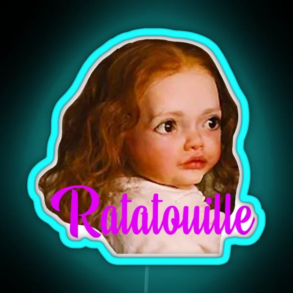 Ratatouille Chuckesmee RGB Neon Sign