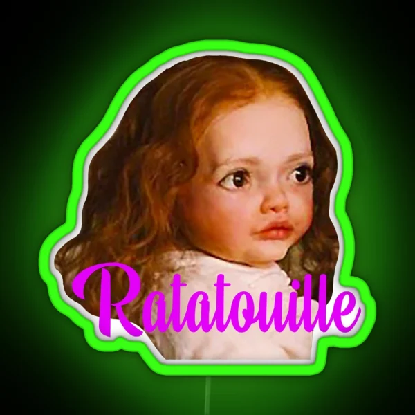 Ratatouille Chuckesmee RGB Neon Sign