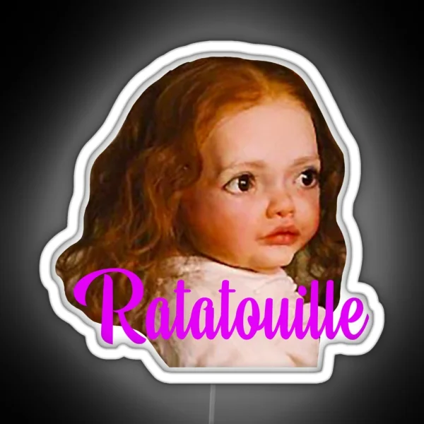 Ratatouille Chuckesmee RGB Neon Sign
