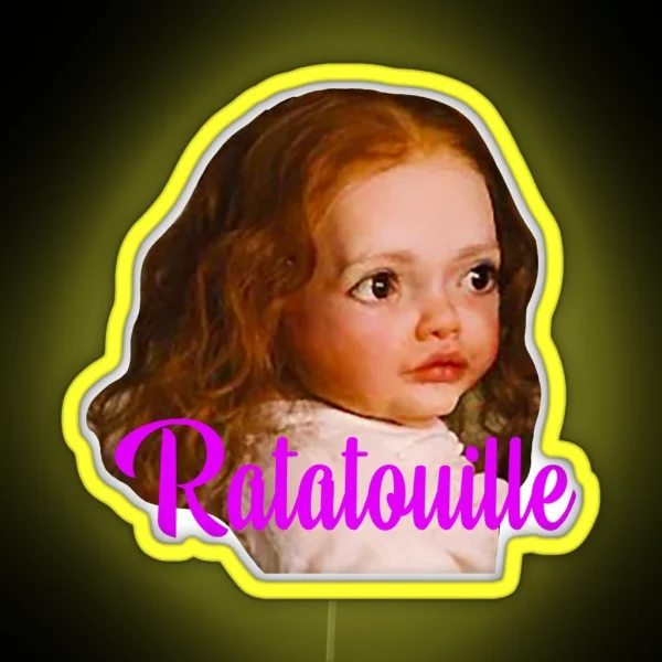 Ratatouille Chuckesmee RGB Neon Sign