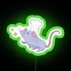 Ratatouille LED RGB Neon Sign - Green