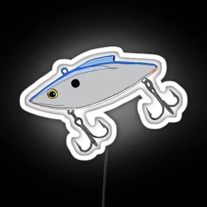 Rattle Trap Fishing Lure RGB Neon Sign