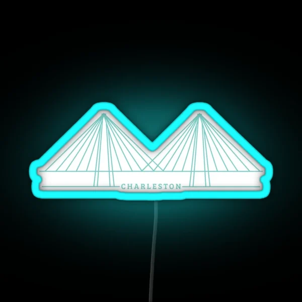 Ravenel Bridge RGB Neon Sign