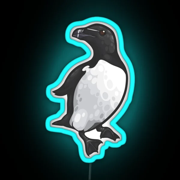 Razorbill RGB Neon Sign