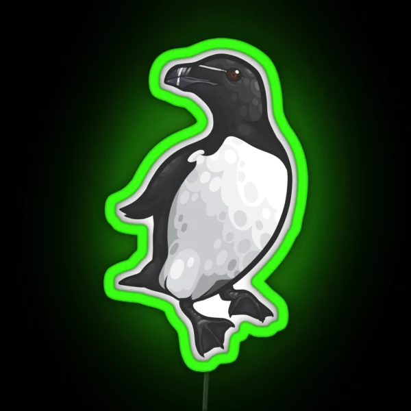 Razorbill RGB Neon Sign