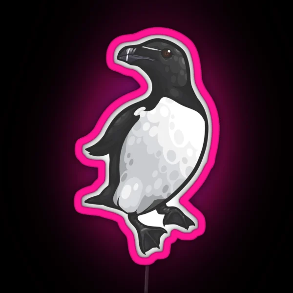 Razorbill RGB Neon Sign