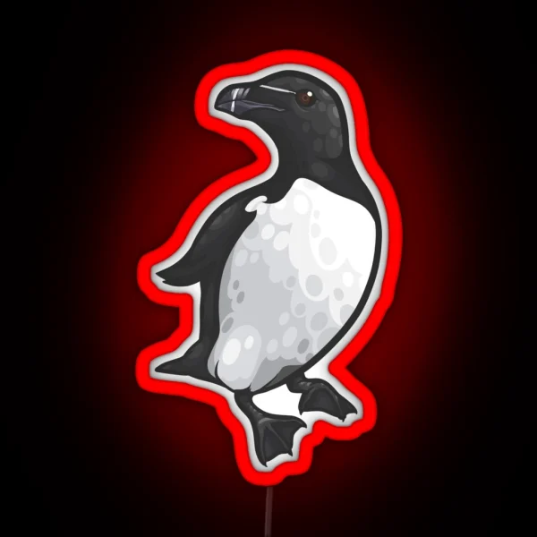 Razorbill RGB Neon Sign