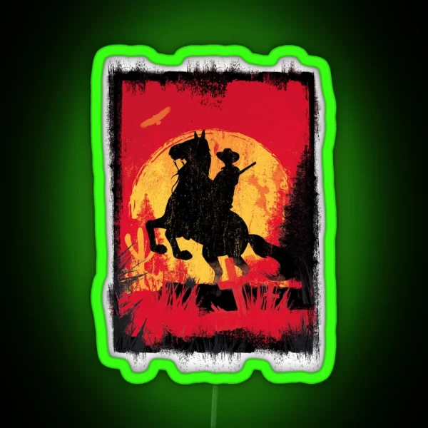 RDR Sunset RGB Neon Sign