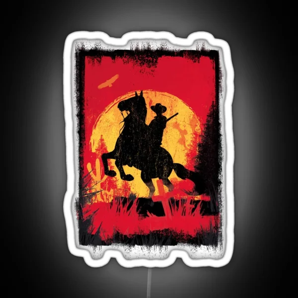 RDR Sunset RGB Neon Sign
