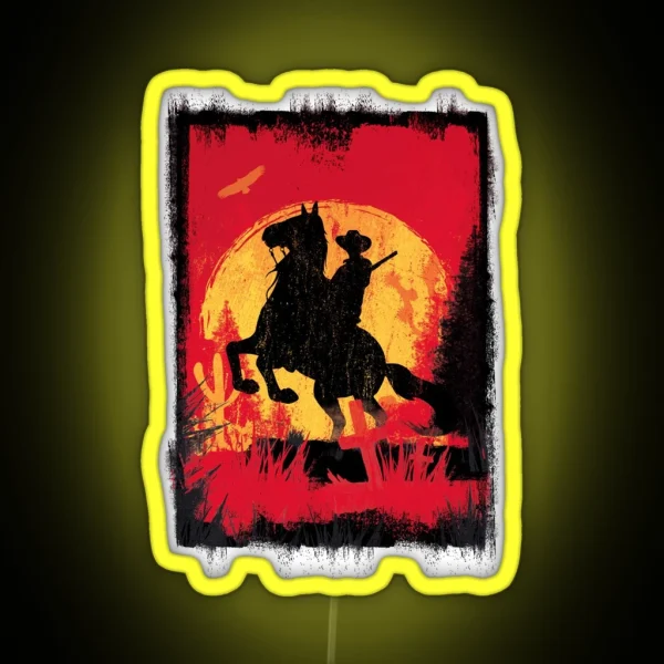 RDR Sunset RGB Neon Sign