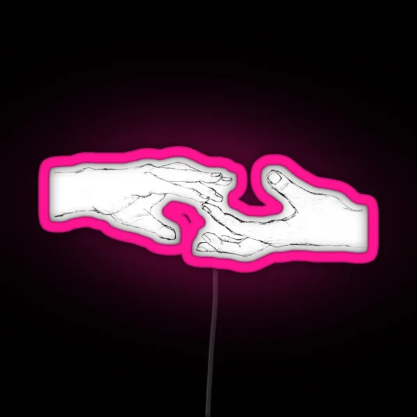 Reach Out RGB Neon Sign