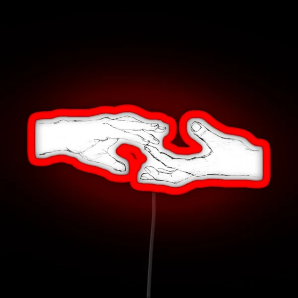 Reach Out RGB Neon Sign