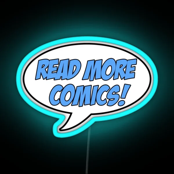 Read More Comics RGB Neon Sign