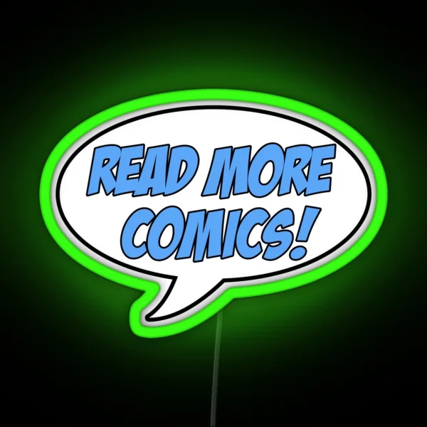 Read More Comics RGB Neon Sign