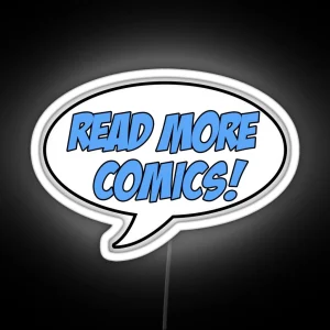 Read More Comics RGB Neon Sign