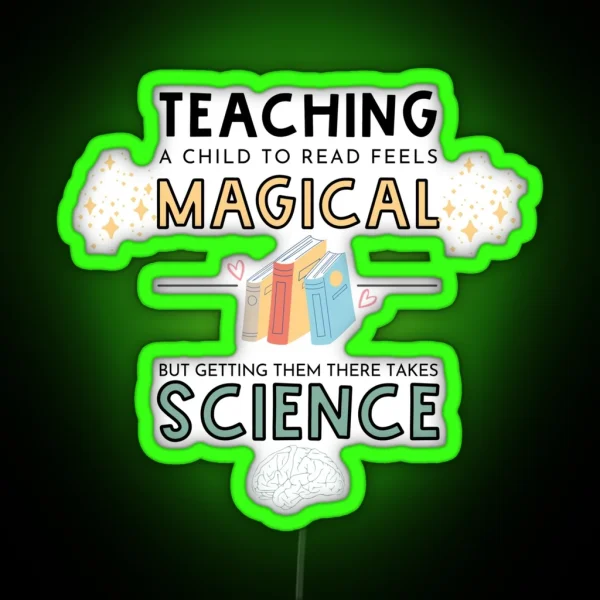 Reading Is Magical RGB Neon Sign