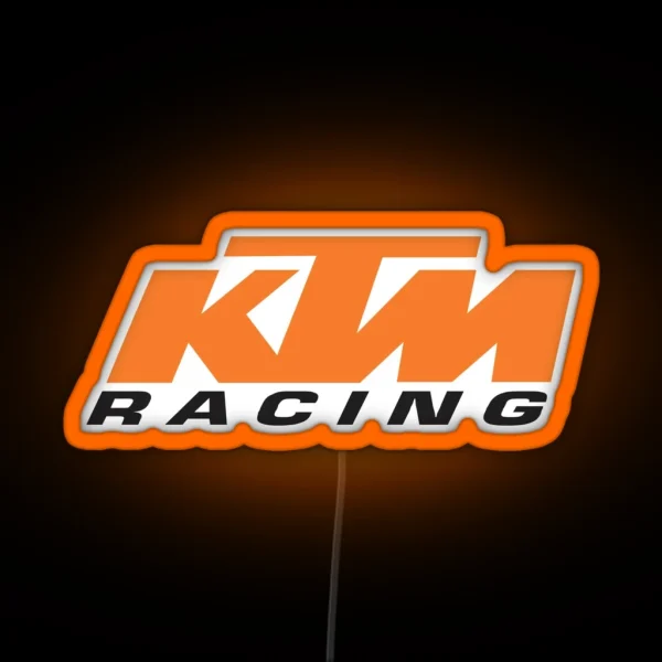 Ready To Race Gone Wild KTM RGB Neon Sign