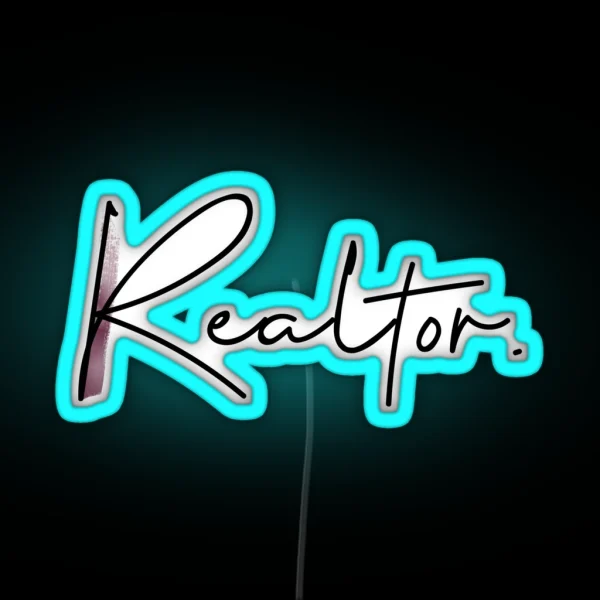 Real Estate Professional RGB Neon Sign