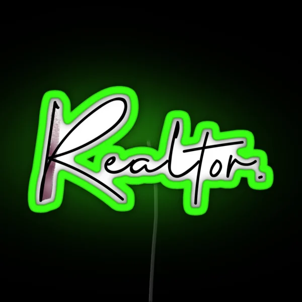 Real Estate Professional RGB Neon Sign