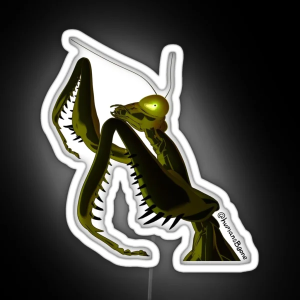 Realistic Sophodra Poised RGB Neon Sign