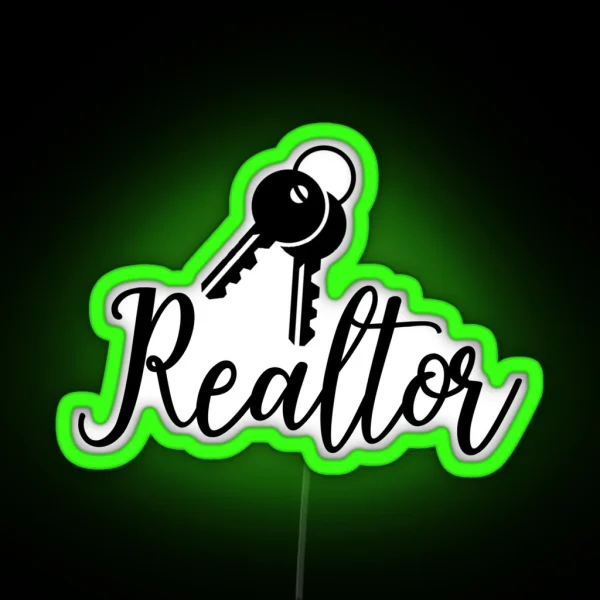 Realtor RGB Neon Sign