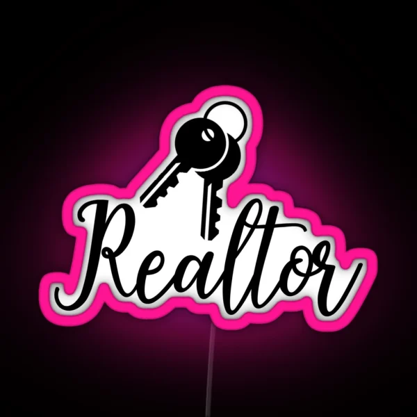 Realtor RGB Neon Sign