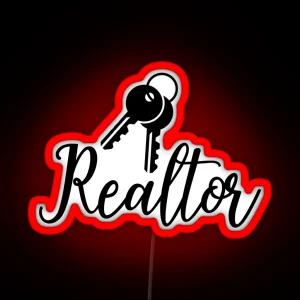 Realtor RGB Neon Sign