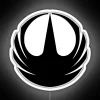 rebel-logo-with-neon-rgb-sign-on-white-background
