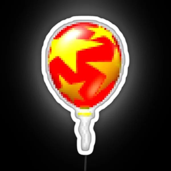 Red Balloon Sprite RGB Neon Sign