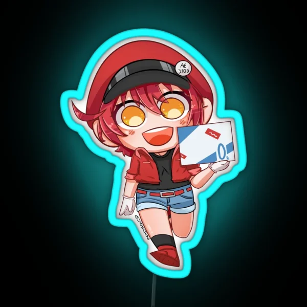 Red Cell RGB Neon Sign
