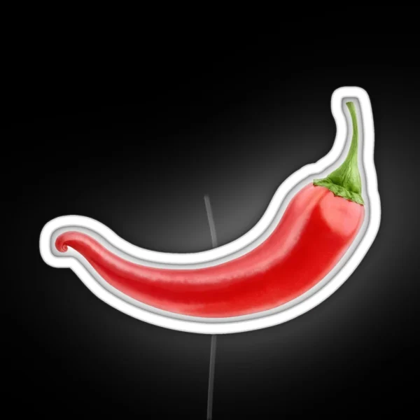 Red Chili Pepper RGB Neon Sign