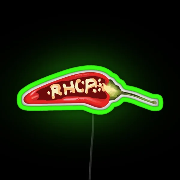 Red Chili Slices Led RGB Neon Sign