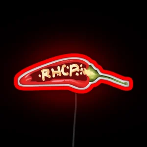 Red Chili Slices RGB Neon Sign