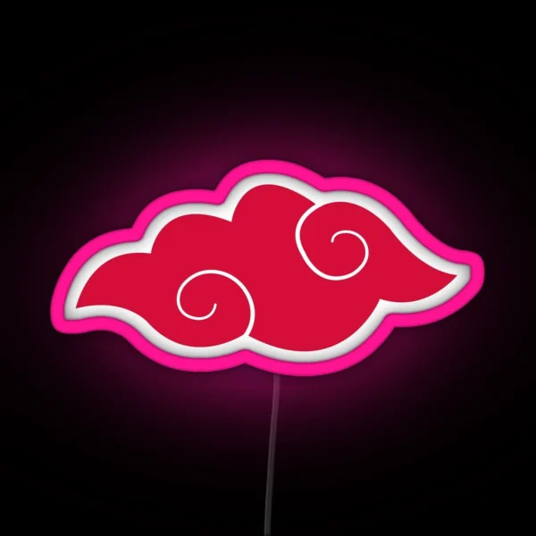 Red Cloud RGB Neon Sign