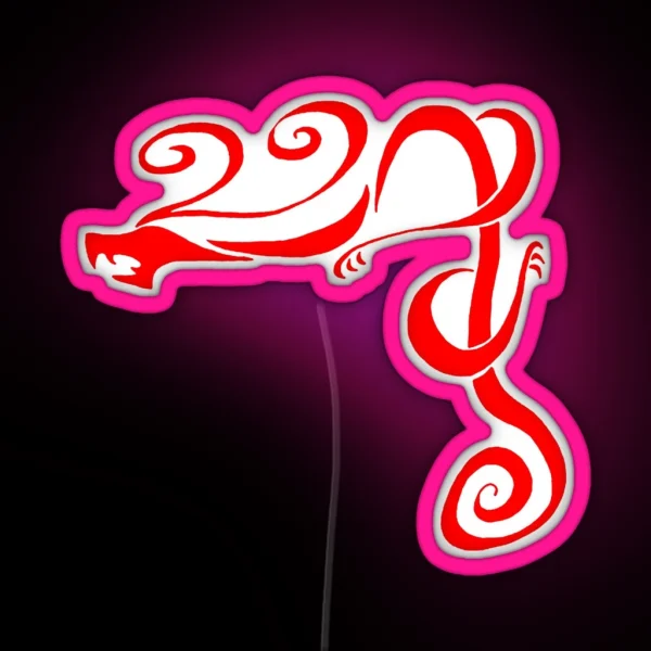 Red Dragon RGB Neon Sign