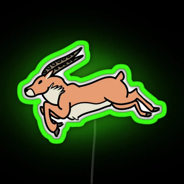 Red Elk RGB Neon Sign