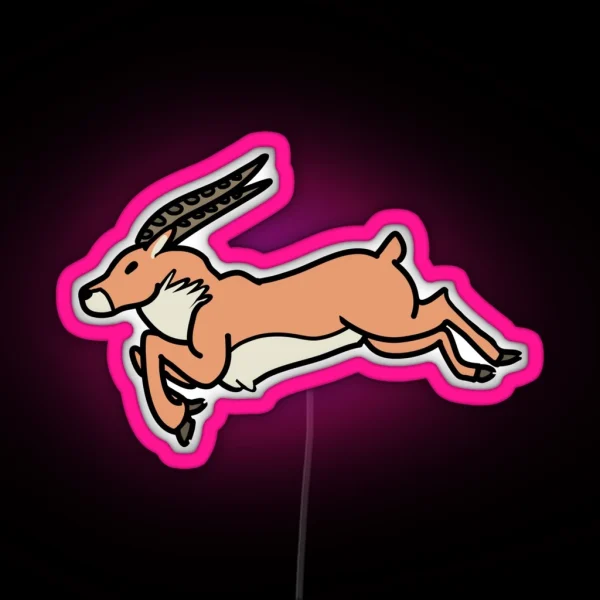 Red Elk RGB Neon Sign