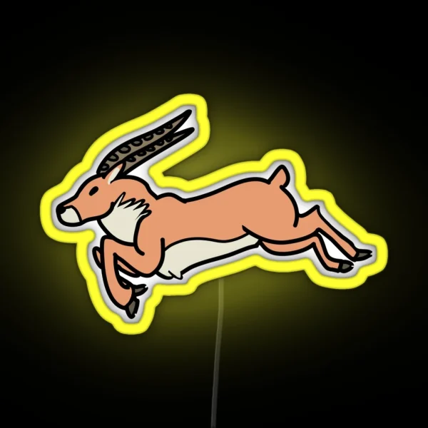 Red Elk RGB Neon Sign