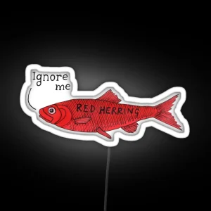 Red Herring RGB Neon Sign