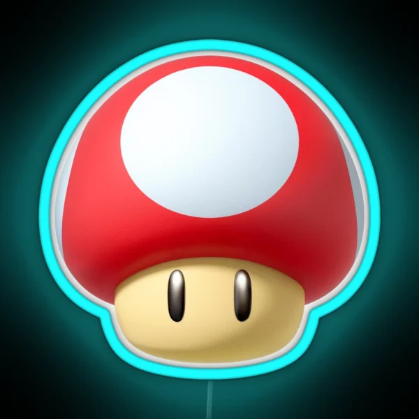 Red Mushroom Led RGB Neon Sign