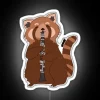 red-panda-playing-clarinet-rgb-neon-sign-white-background