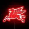 red-neon-pegasus-distressed-facing-left