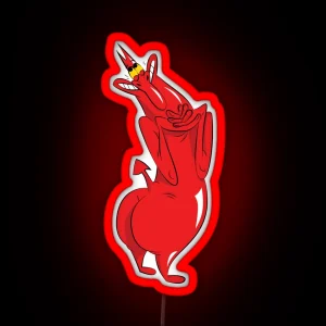 Red RGB Neon Sign