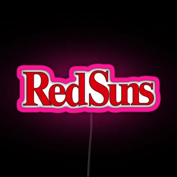 Red Suns RGB Neon Sign