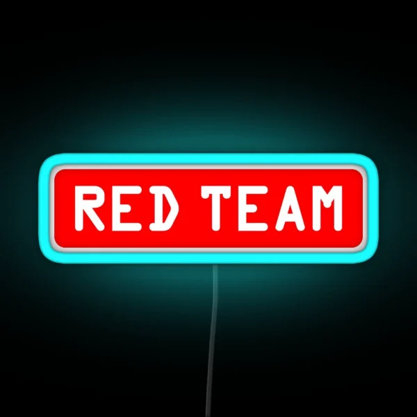 Red Team Offensive Hacker RGB Neon Sign