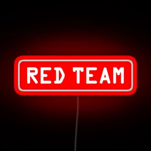 Red Team Offensive Hacker RGB Neon Sign