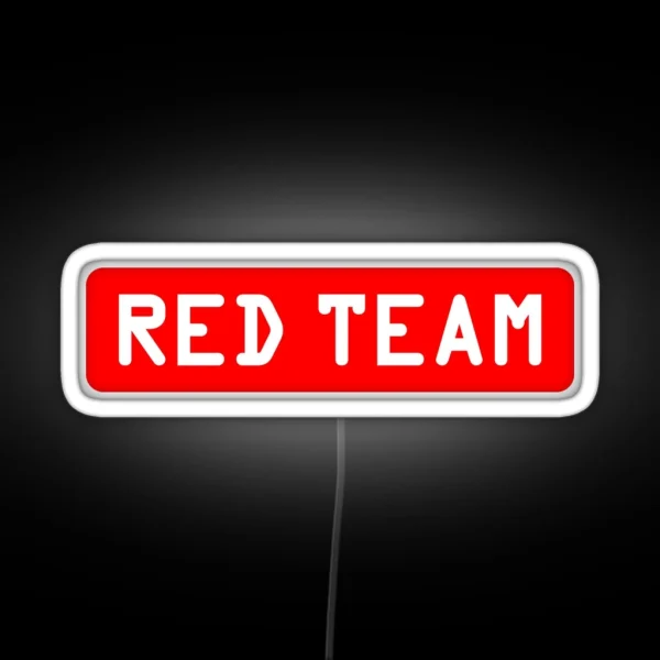 Red Team Offensive Hacker RGB Neon Sign
