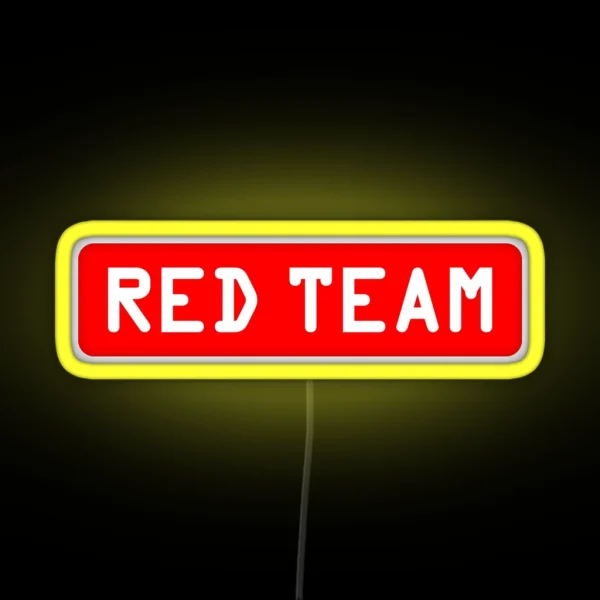 Red Team Offensive Hacker RGB Neon Sign