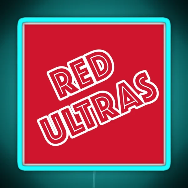 RED ULTRAS Aberdeen RGB Neon Sign