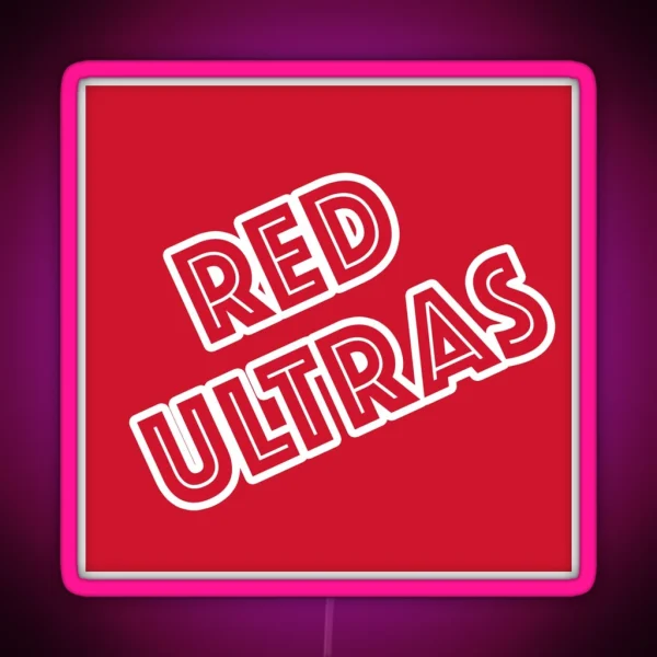RED ULTRAS Aberdeen RGB Neon Sign